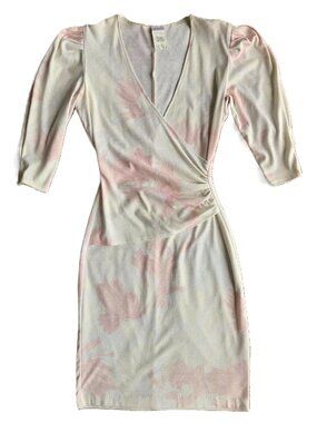 FREDERICK'S of HOLLYWOOD Coquette Tulip Midi V-Neck Like New Dress Women's 10